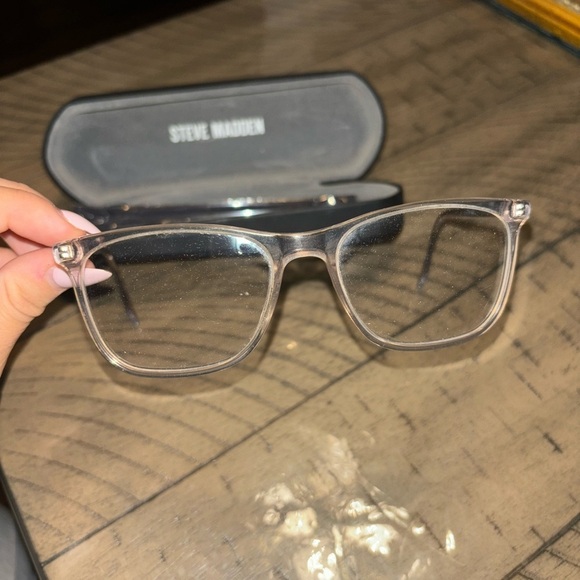Steve Madden clear frame prescription glasses​ main image 4
